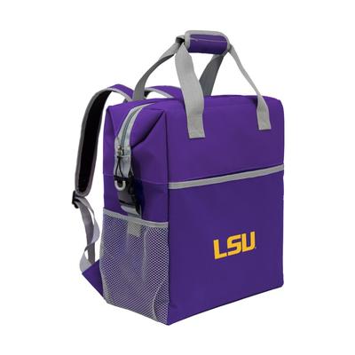 LSU Logo Brands Backpack Cooler