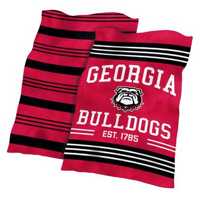 Georgia Colorblock Plush Blanket