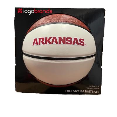 Arkansas Logo Brands Autograph Basketball