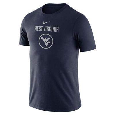 West Virginia Nike Team Issue Basketball Tee