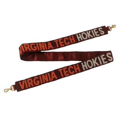 Virginia Tech Beaded Strap