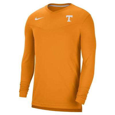 Tennessee Nike Men's Dri-Fit UV Coaches Long Sleeve Tee