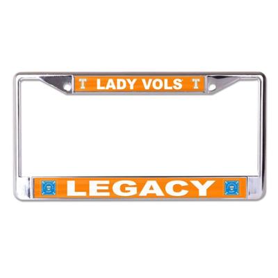 Tennessee Lady Vols Legacy License Plate Frame