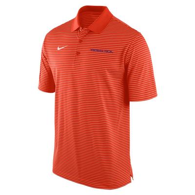 Virginia Tech Nike Stadium Stripe Polo
