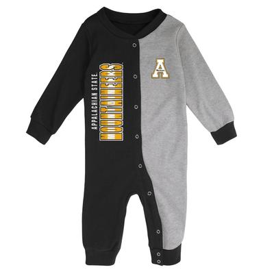 Appalachian State Gen2 NEW BORN Half Time Long Sleeve Snap Coverall