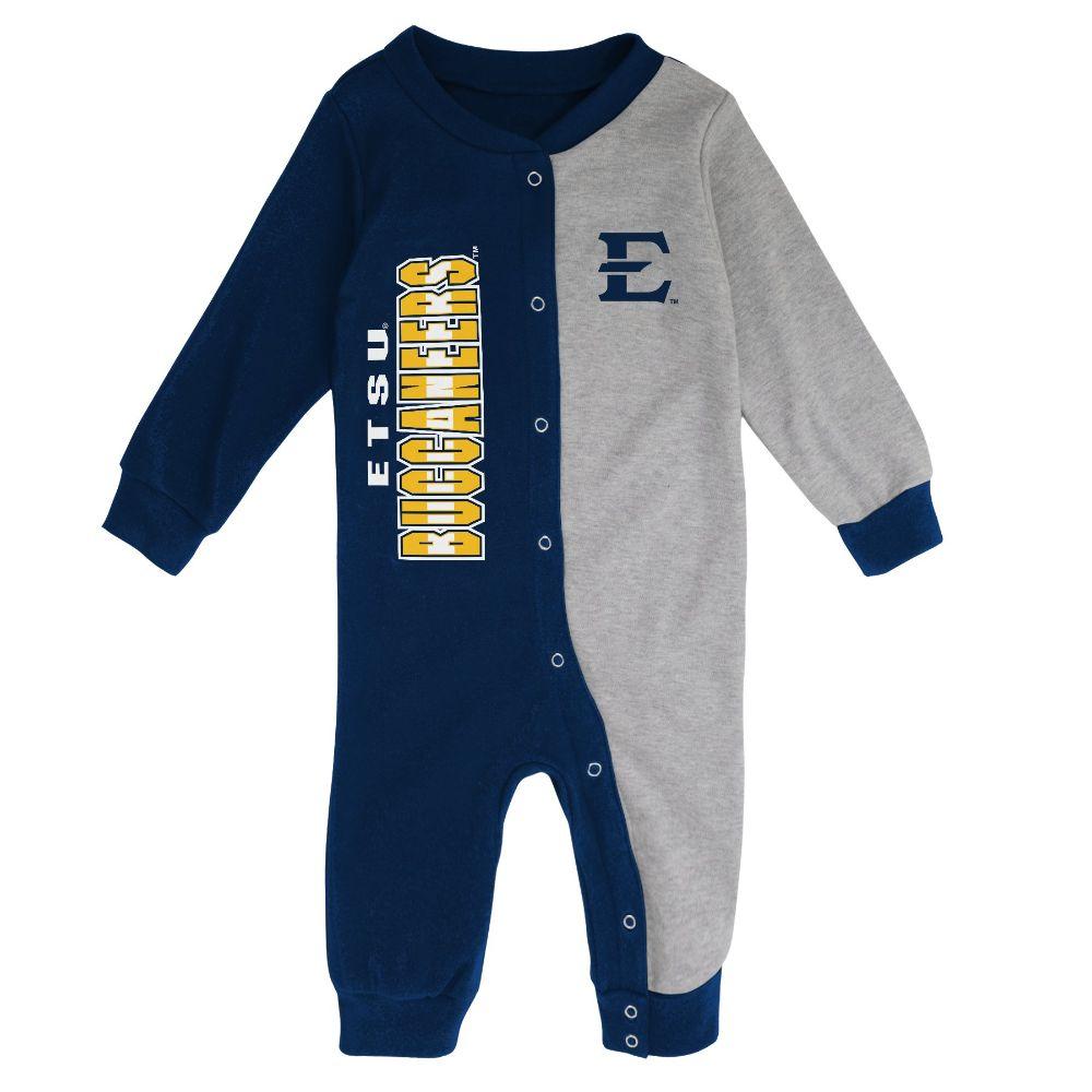  Etsu Gen2 Infant Half Time Long Sleeve Snap Coverall