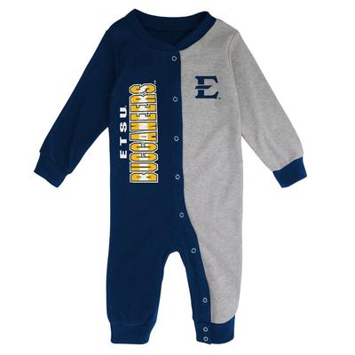ETSU Gen2 Infant Half Time Long Sleeve Snap Coverall