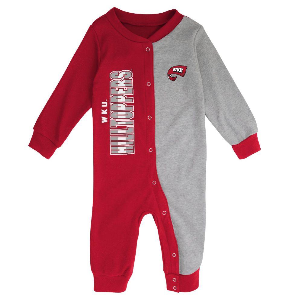  Western Kentucky Gen2 Infant Half Time Long Sleeve Snap Coverall