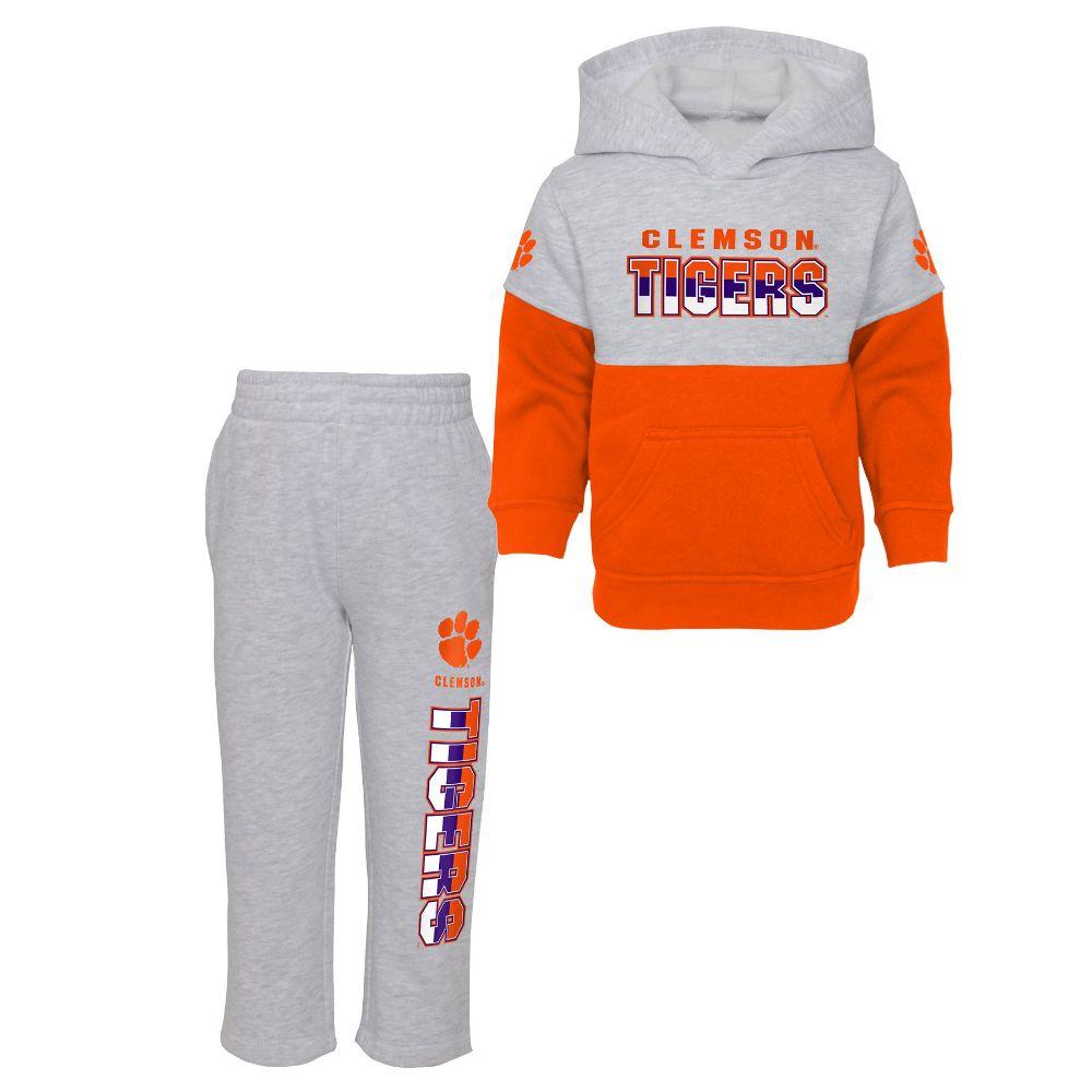  Clemson Toddler Play Maker Hoodie And Pant Set