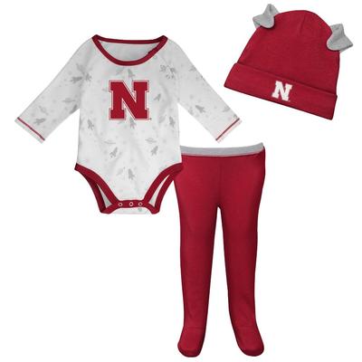 Nebraska Gen2 Infant Dream Team Onesie Set