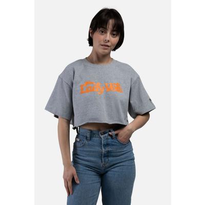 Tennessee Lady Vols Track Solid Cropped Tee
