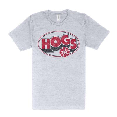Arkansas B-Unlimited Hogs in Oval Comfort Colors Short Sleeve Tee