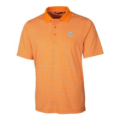 Tennessee Lady Vols Cutter & Buck Forge Tonal Stripe Polo