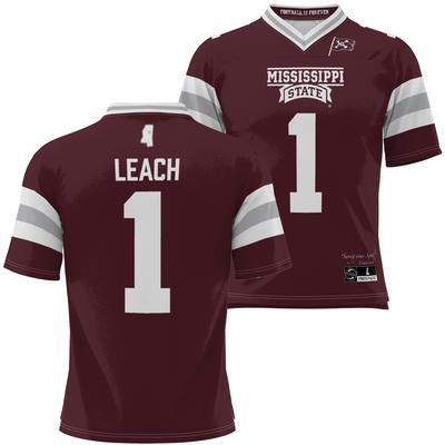 Mississippi State YOUTH Mike Leach Football Jersey