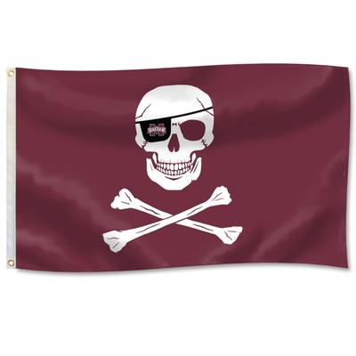 Mississippi State Bulldogs 3' x 5' Pirate House Flag