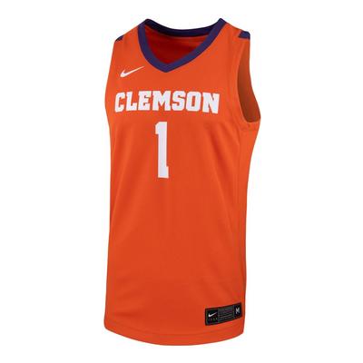 Clemson Nike Replica Basketball Jersey