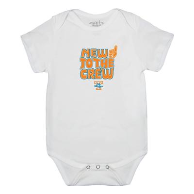 Tennessee Lady Vols Garb Infant Otis New to the Crew Onesie