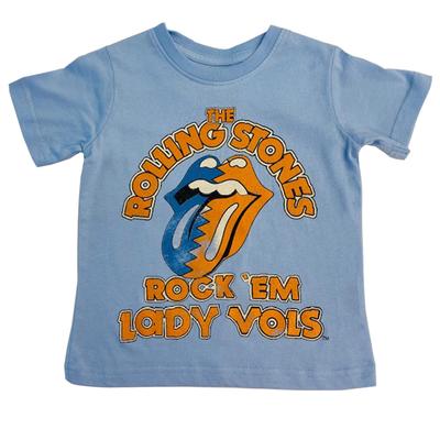 Tennessee LivyLu Toddler Lady Vols Rolling Stones Rockem Tee
