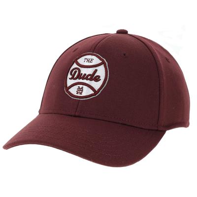 Mississippi State Legacy The Dude Baseball Logo 717X Serge Stretch Fit Hat