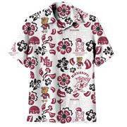  Mississippi State Wes And Willy Vault Men's Floral Button Up Shirt