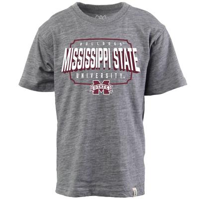 Mississippi State Wes and Willy Toddler Cloudy Yarn Tee