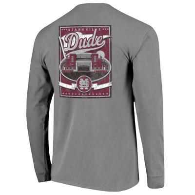Mississippi State The Dude Flag Long Sleeve Tee