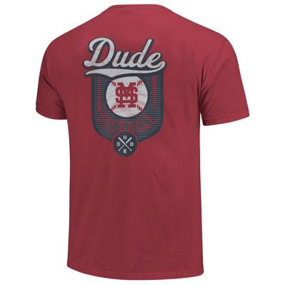 Mississippi State The Dude Baseball Bats Tee