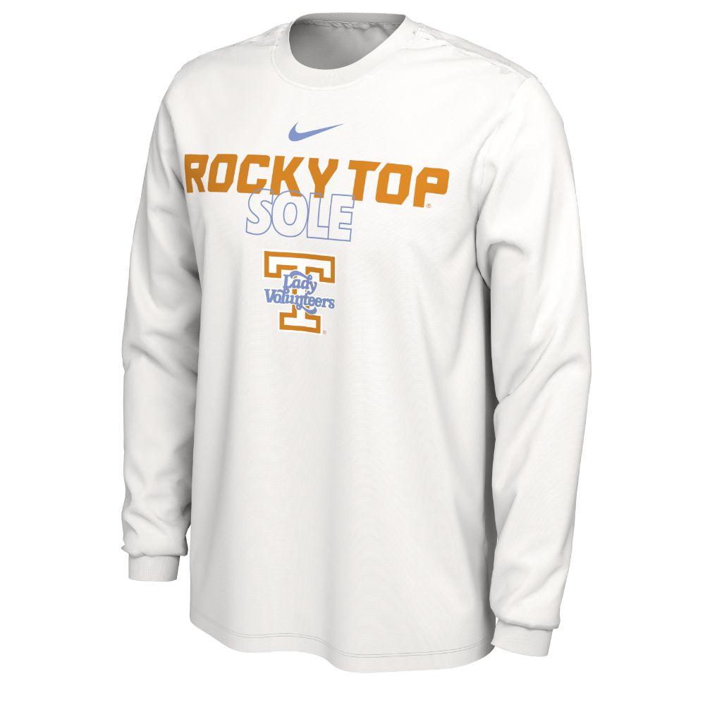  Tennessee Lady Vols Nike 2023 Legend Bench Long Sleeve Tee