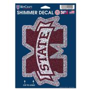  Mississippi State Wincraft 5 X 7 Shimmer Decal