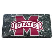  Mississippi State Wincraft Glitter License Plate
