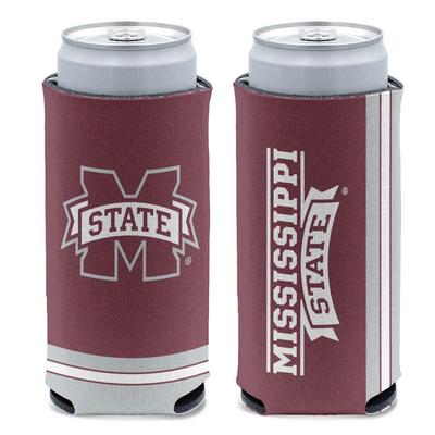 Mississippi State Wincraft 12oz Slim Can Cooler