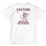  Mississippi State Hitting Bully Caution Vintage Tee