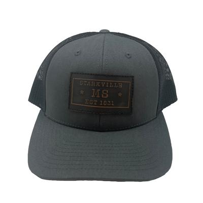Starkville Rectangle Leather Patch Trucker Hat