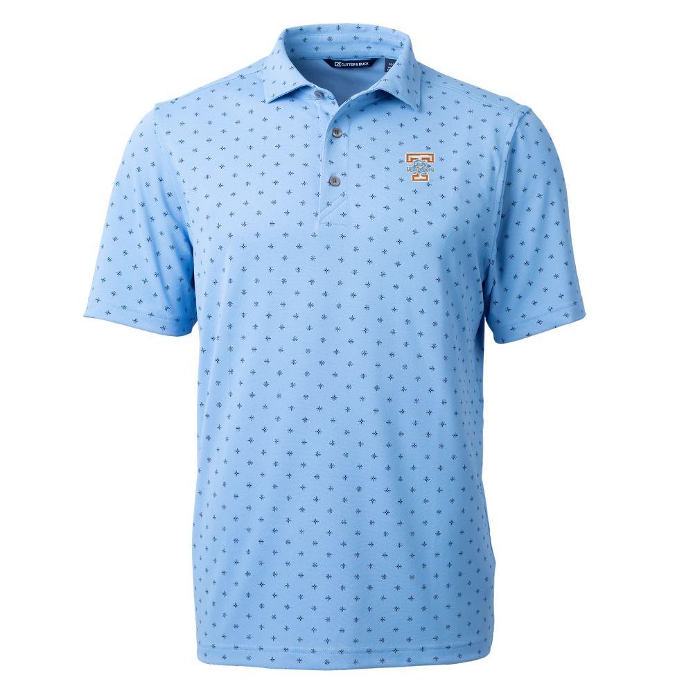  Tennessee Lady Vols Cutter & Buck Eco Pique Tile Print Polo