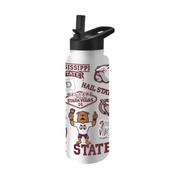  Mississippi State 34 Oz Stickers Quencher Bottle