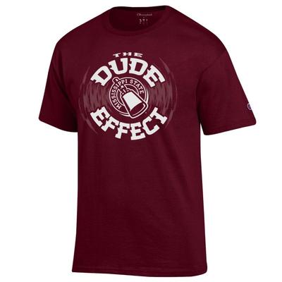 Mississippi State Champion The Dude Effect Cowbell Tee