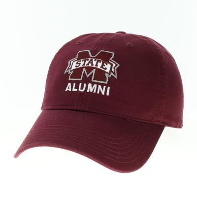 Mississippi State Legacy Logo Over Alumni Adjustable Hat