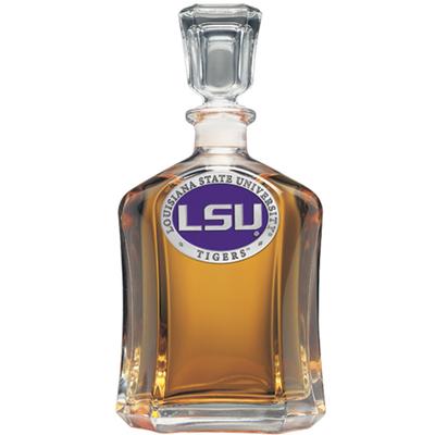 LSU Heritage Pewter Capital Decanter