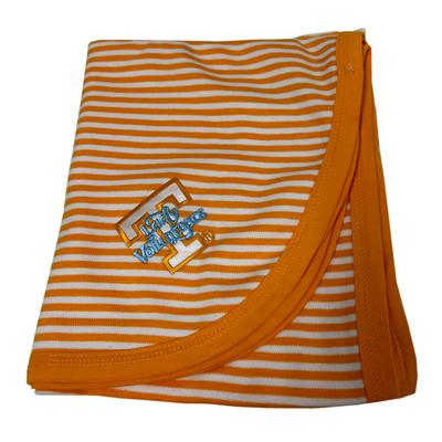 Tennessee Lady Vols Striped Knit Baby Blanket