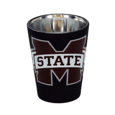 Mississippi State 2 Oz Matte Black Shot Glass