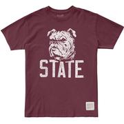  Mississippi State Vault Retro Brand Bulldog Tee