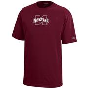  Mississippi State Champion Youth Logo Tee