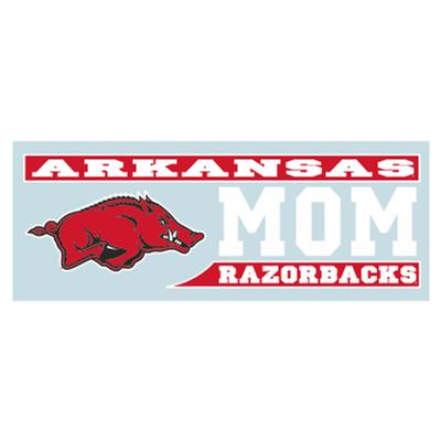 Arkansas Razorbacks MOM Block Decal 6
