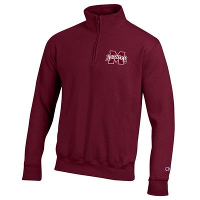 Mississippi State Champion Embroidered Logo 1/4 Zip 
