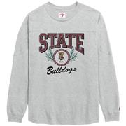  Mississippi State League Vault Throwback Long Sleeve Tee