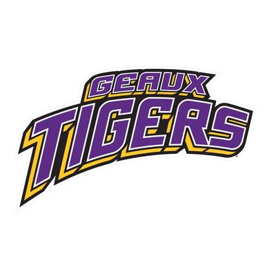 LSU Decal Geaux Tigers 3