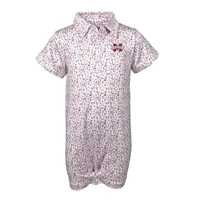 Mississippi State Garb Infant Football Crew Polo Jumper 