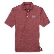  Mississippi State Johnnie- O Gibson Printed Polo