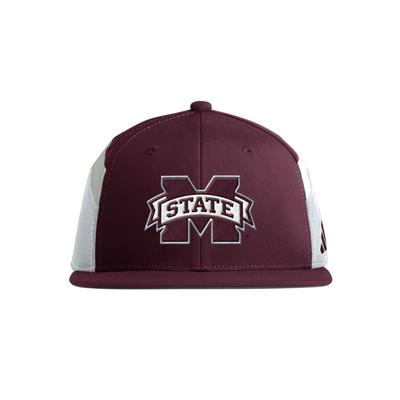 Mississippi State Adidas Players Pack Flat Bill Hat
