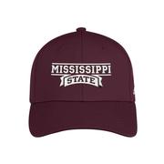  Mississippi State Adidas Polyester Structured Flex Fit Hat